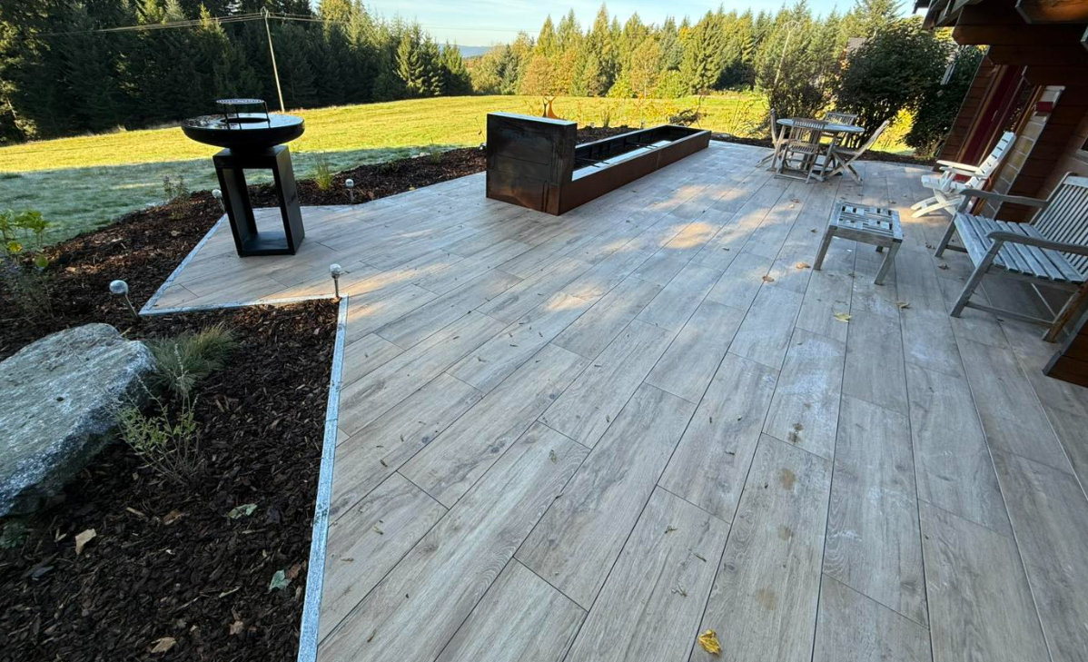 Création de terrasse à Gérardmer